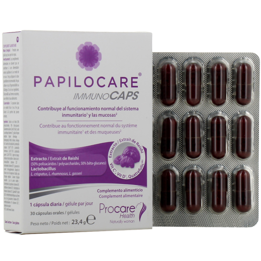 Papilocare ImmunoCaps : système immunitaire, muqueuses