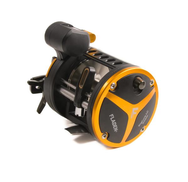 Moulinet Mer Fladen Biglure 30L Alu Spool Star Drag LH (avec Compteur de Ligne)