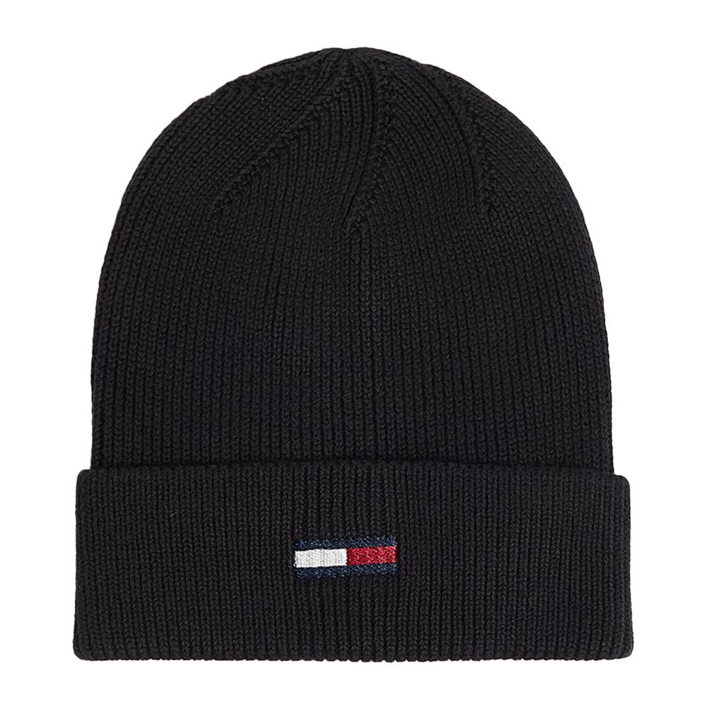 Tommy Hilfiger Bonnet Noir Femme Tommy Hilfiger Elongated
