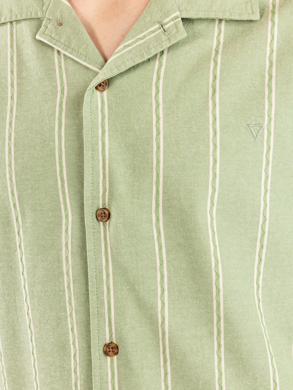 Vissla Glider Dobby Eco Shirt camp green