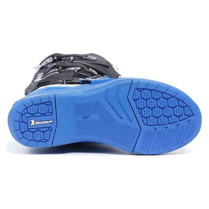 Bottes cross TCX Boots COMP EVO 2 - MICHELIN - BLACK BLUE 2024 - Noir / Bleu