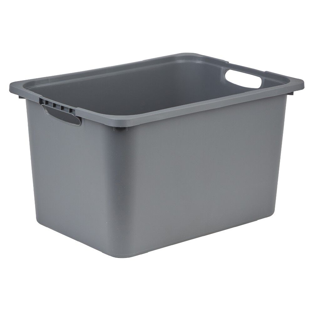 Bac plastique gris
