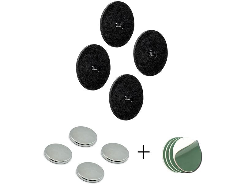 Silwy Magnet-Power-Bundle 12-teilig, Schwarz Magnet-Set