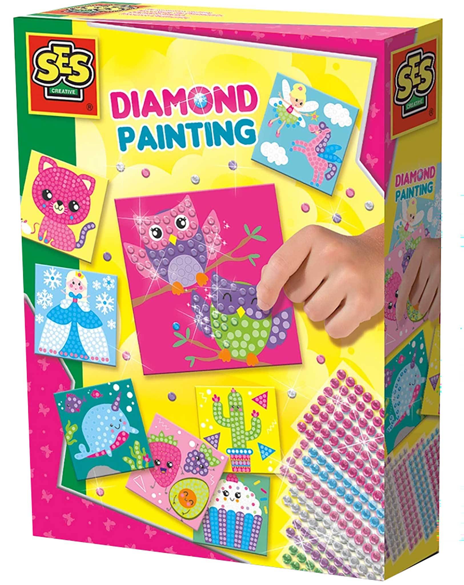 Bastelset KLEBEMOSAIK – DIAMANT in bunt