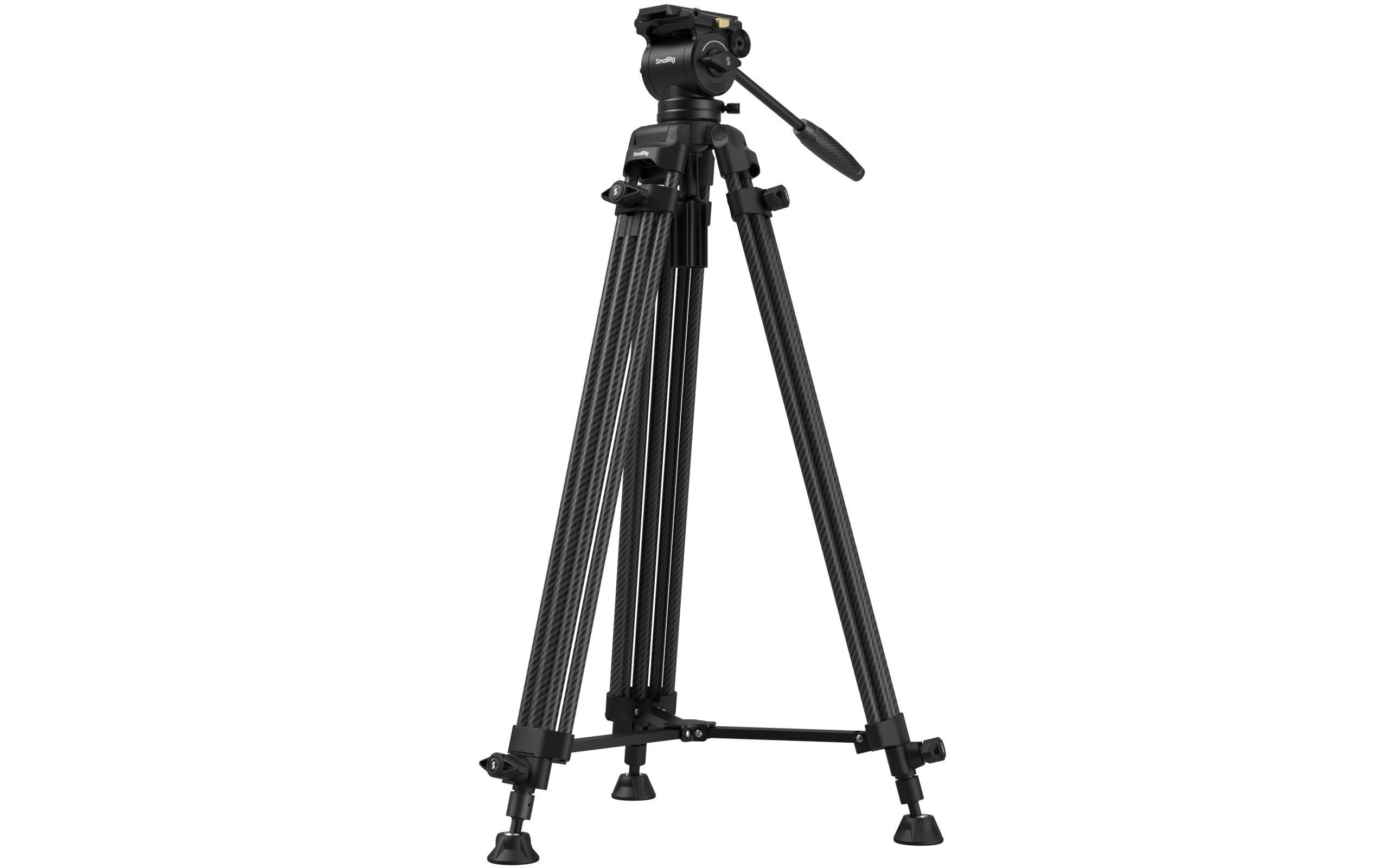 AD14 Hochleistungs-Kohlefaserstativ<br>Entwickelt für die Videografie, kombiniert mit Tragbarkeit und robuster Leistung