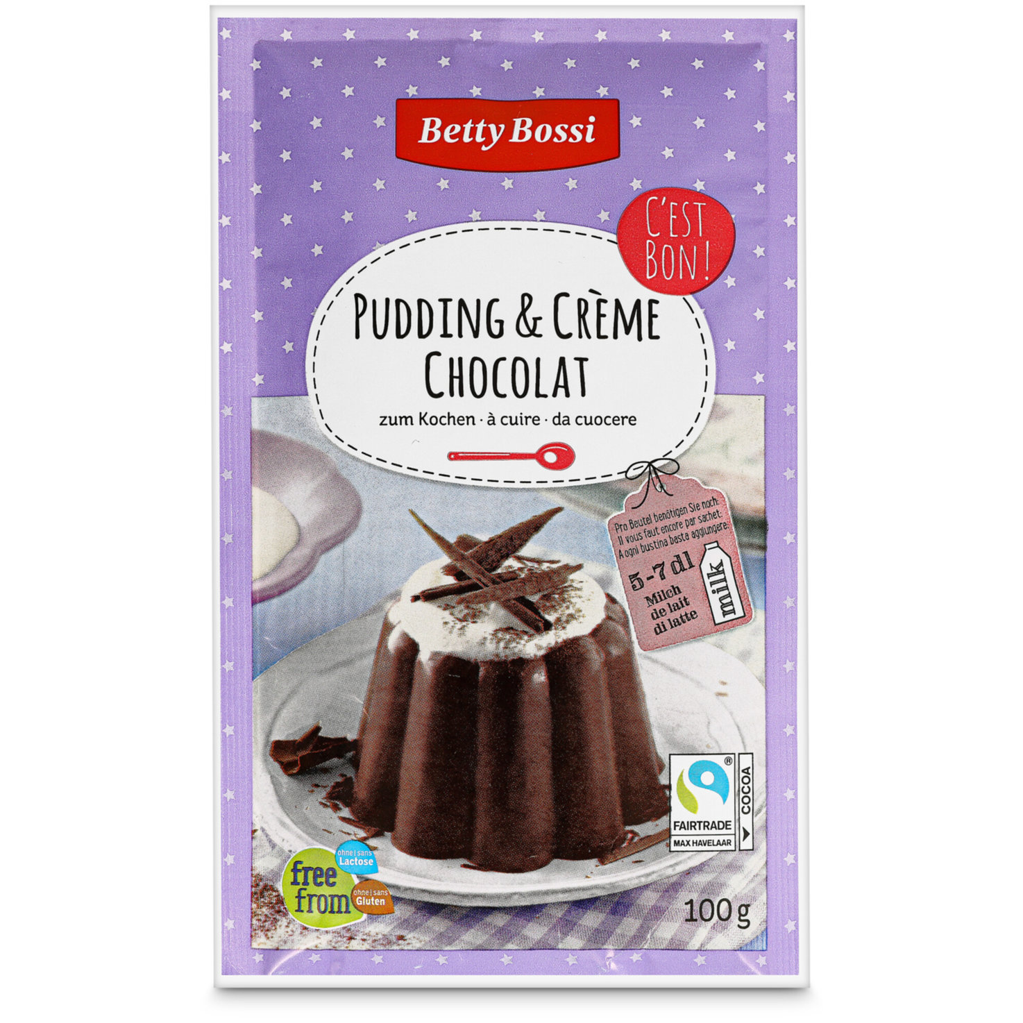 Betty Bossi Pudding Choco