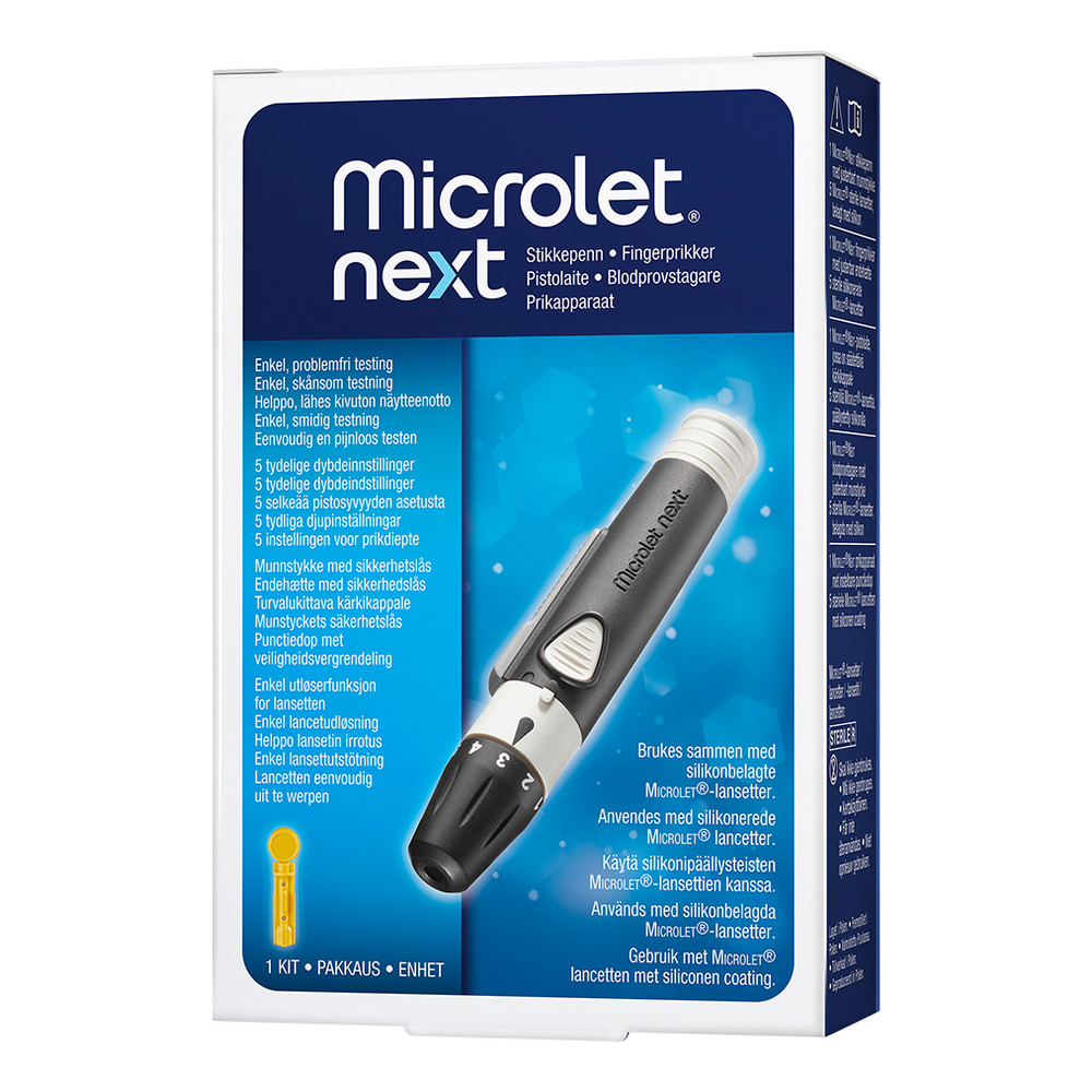 Microlet Next fingerprikker - 1 stk.