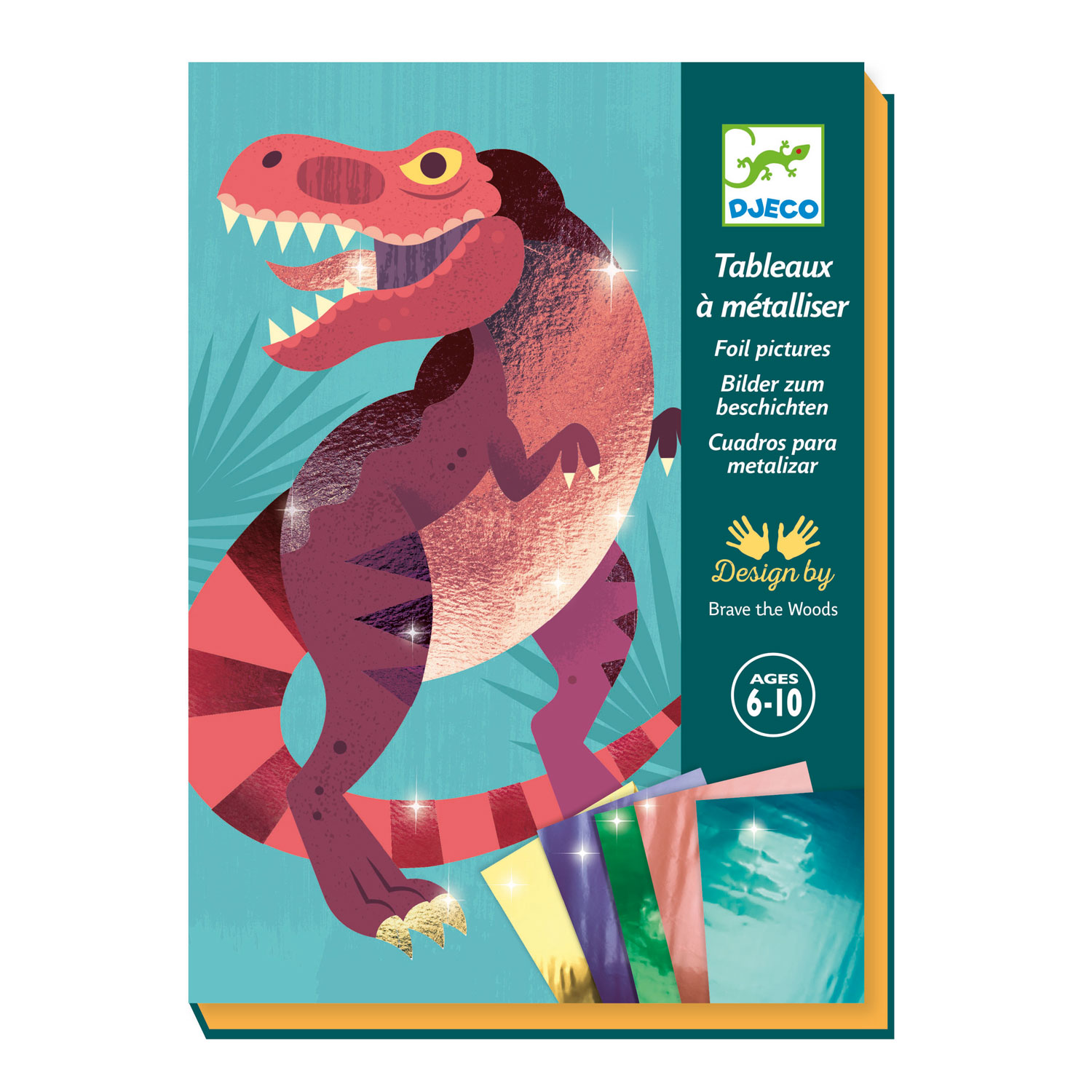Djeco Knutselen met Folie Dinosaurus