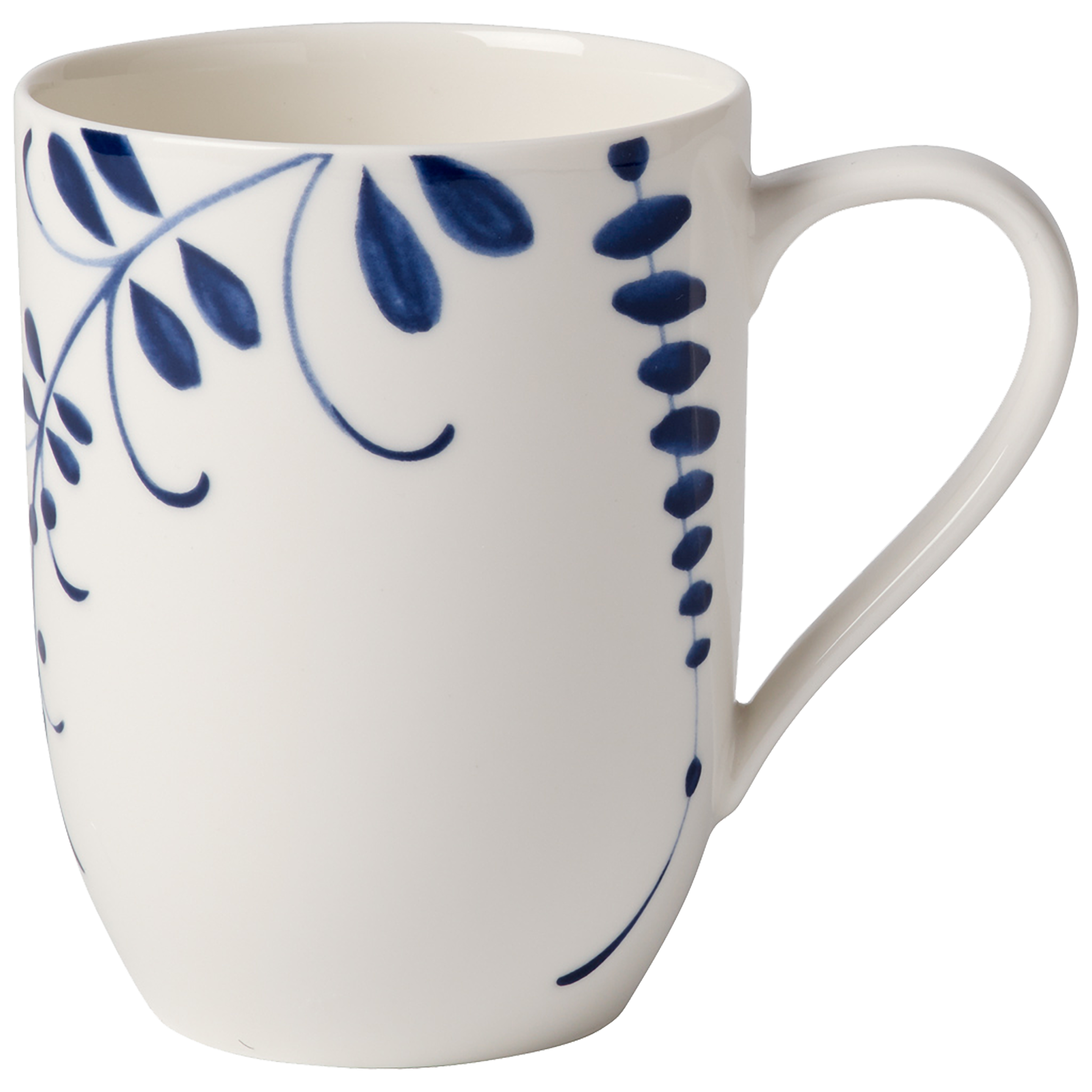 Vieux Luxembourg Mug White, 9.9 oz, Premium Porcelain