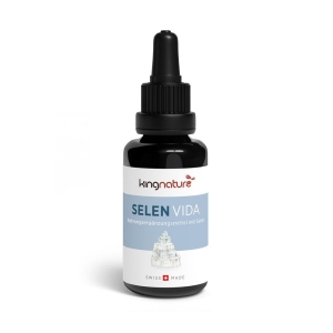 Kingnature Selen Vida Tropfen Pipette, 28.8 ml