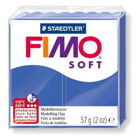 STAEDTLER® FIMO® soft Normalblock, 57 g, brillantblau