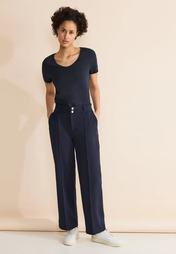 Basic T-Shirt - deep blue