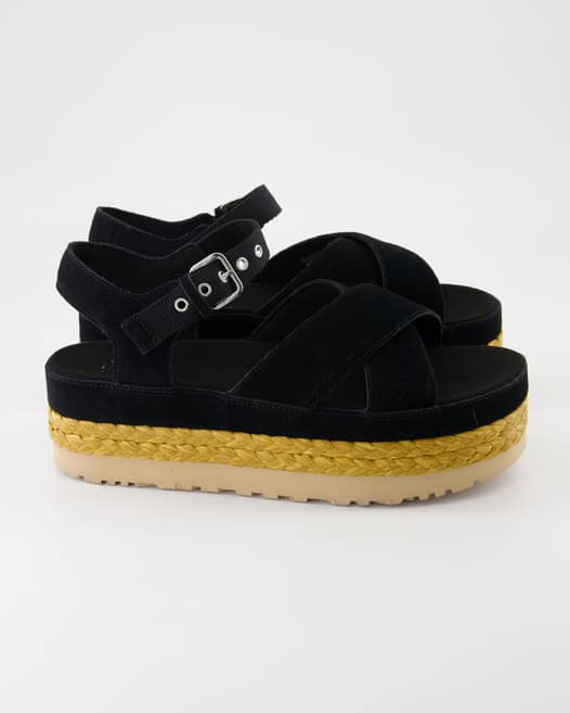 UGG W AUBREY ANKLE Sandalen in Schwarz