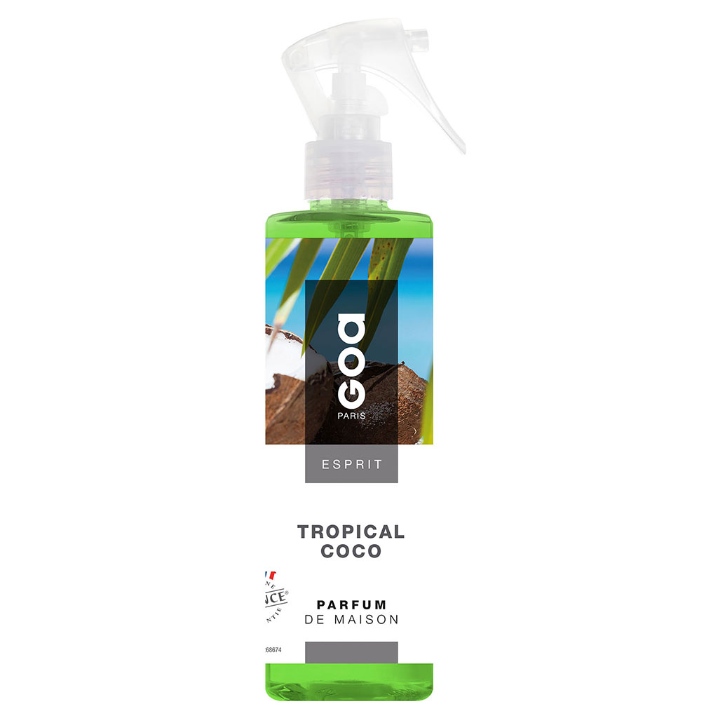 Vaporisateur parfum d'ambiance tropical coco 250ml - GOA