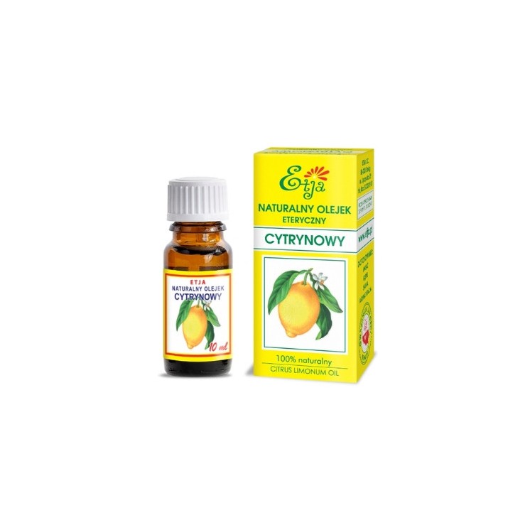 Etja Natuurlijke Citroen Essentiële Olie 10 ml