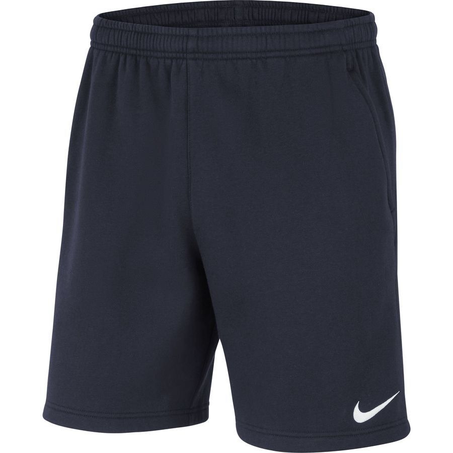 Nike Short Fleece Park 20 - Bleu Foncé/Blanc