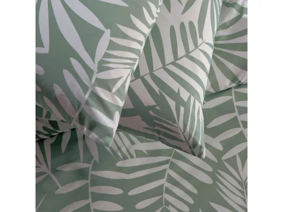 Parure de lit 2 personnes en polycoton 57 fils 260x240cm
