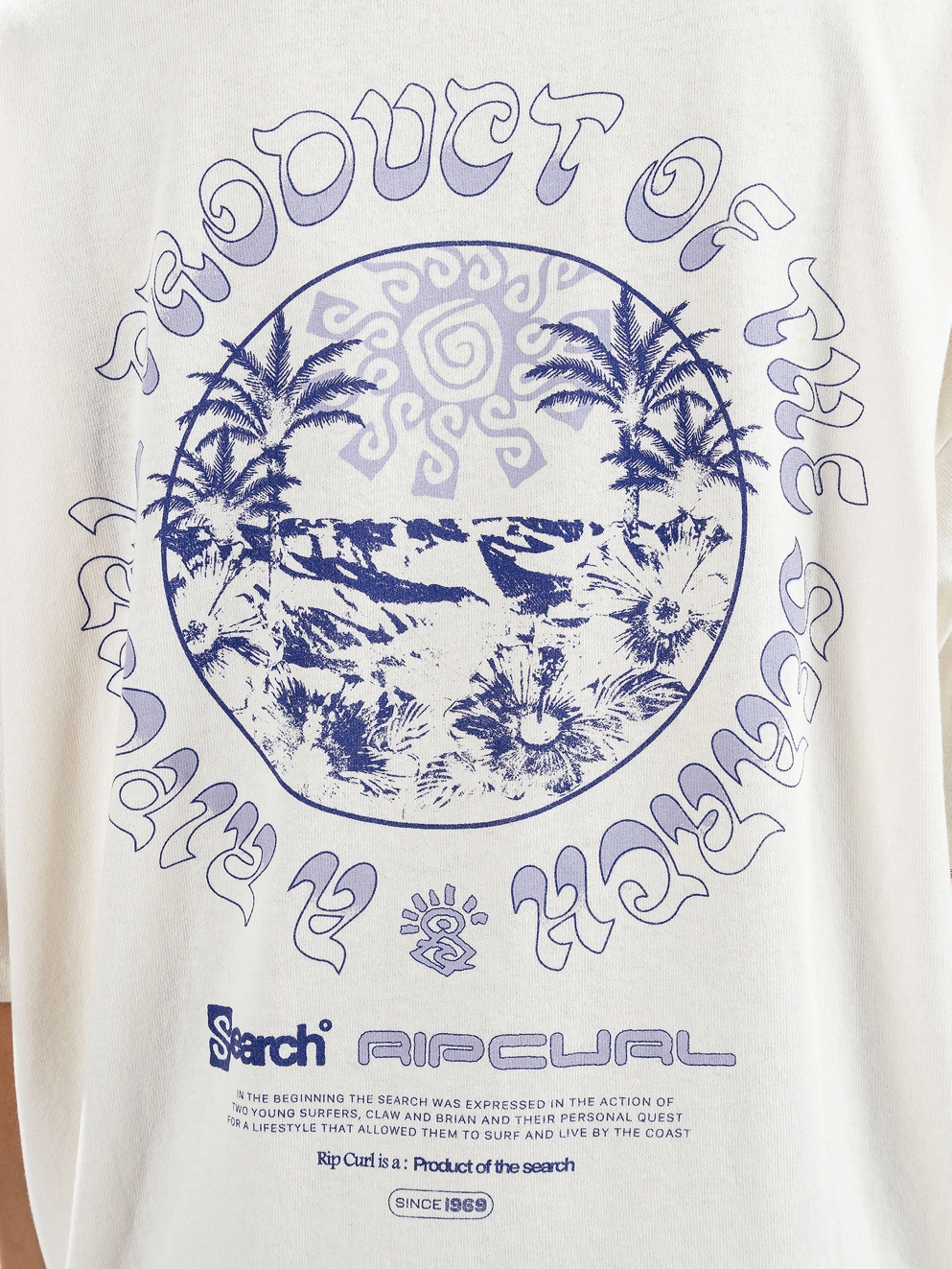 Rip Curl Arcadia Heritage T-Shirt bone