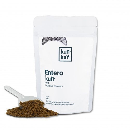 Enterokun Mild, suplemento para a saúde intestinal em gatos.