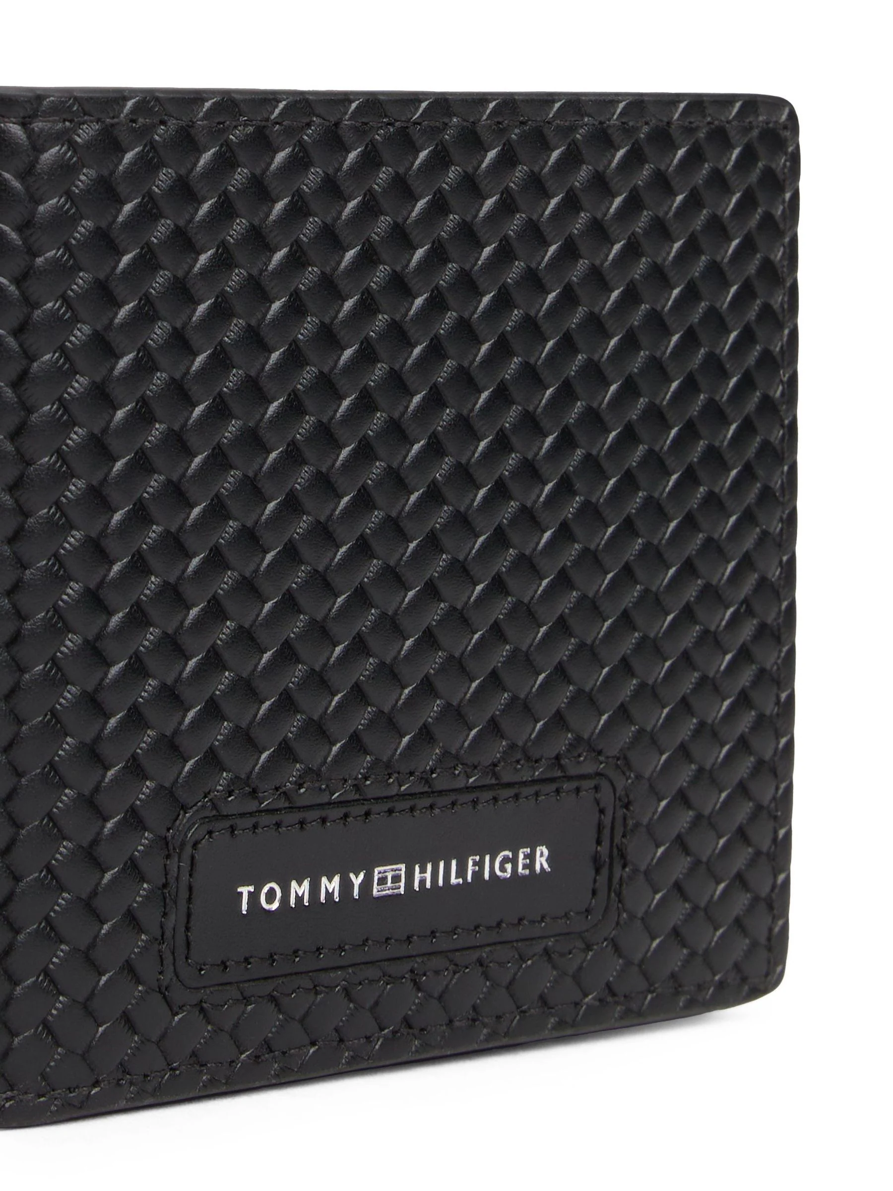 Tommy Hilfiger Woven Leather Wallet