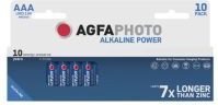 Agfaphoto - AAA Alkaline Batterij - 10 Stuks - 1,5V