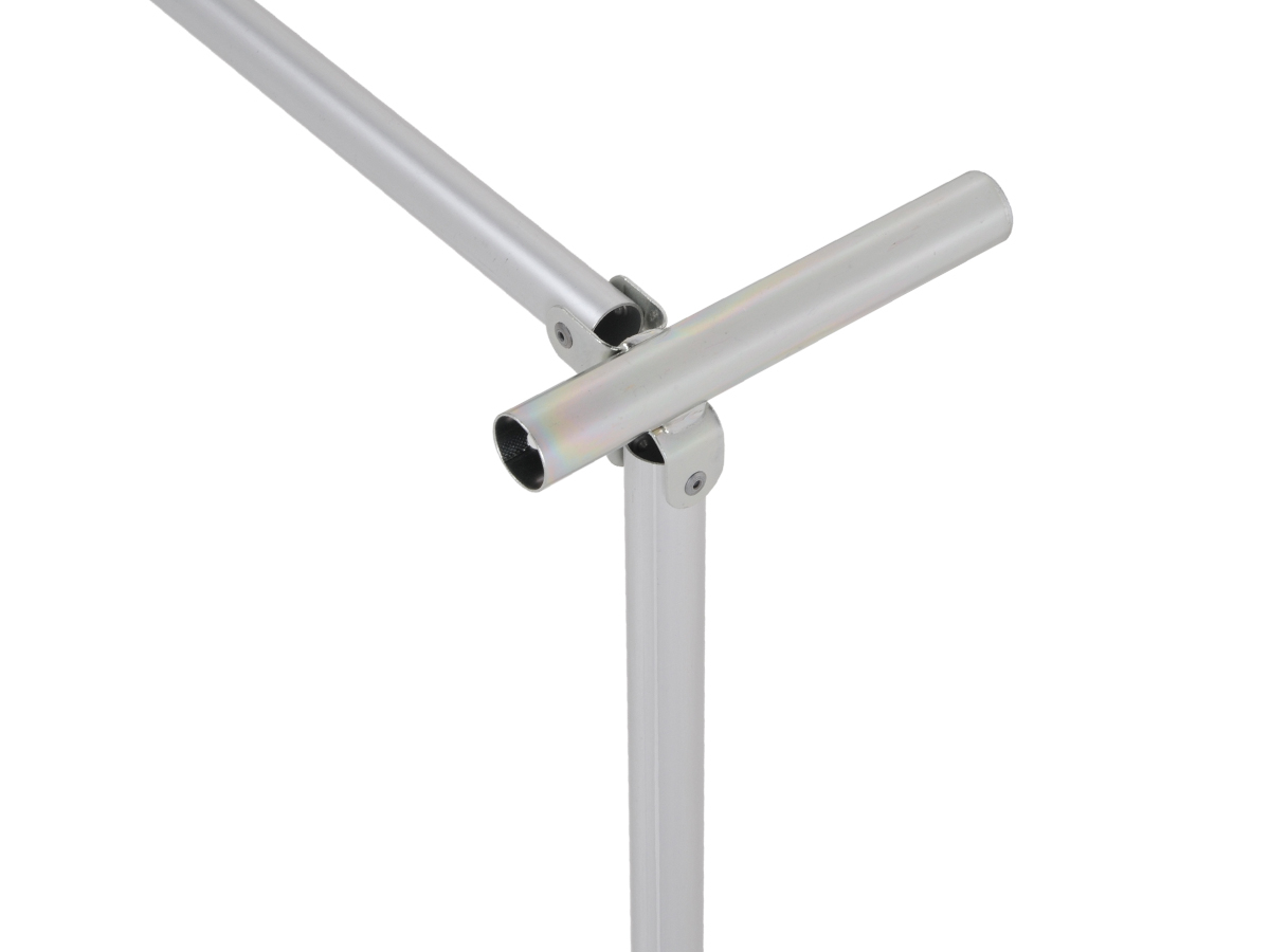 Piper rechter hoekstuk voortentframe aluminium 28 mm