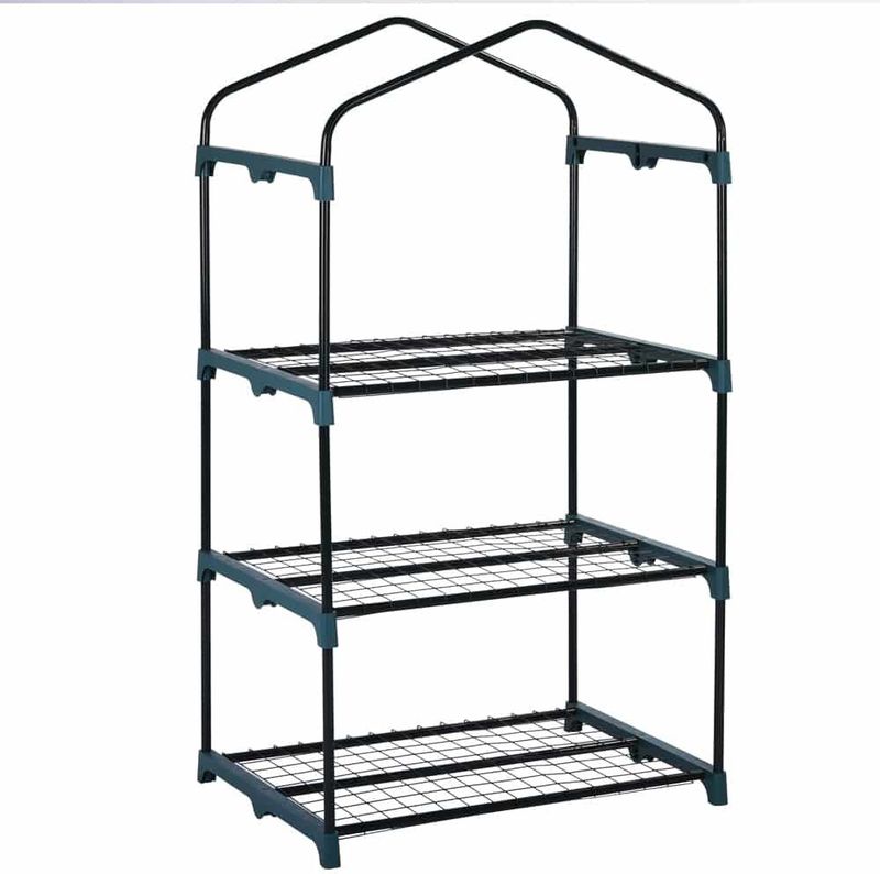 Gardebruk - Foliekas - 0,38 m³ - 126x49x69cm - Kunststof