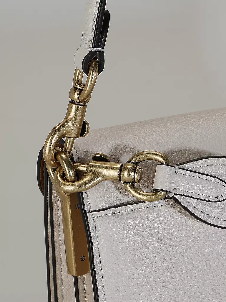 COACH Ledertasche - Umhängetasche TABBY 26 creme