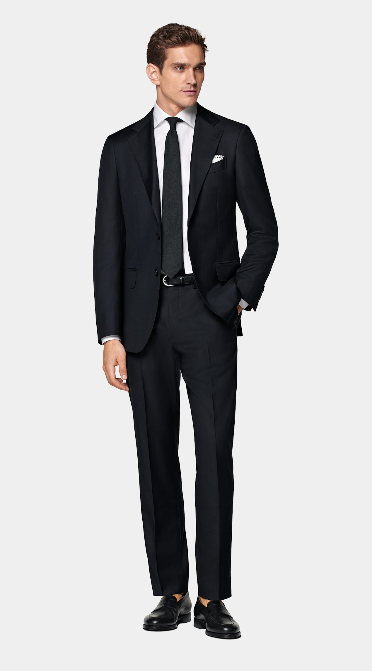 Costume Havana coupe Tailored bleu marine