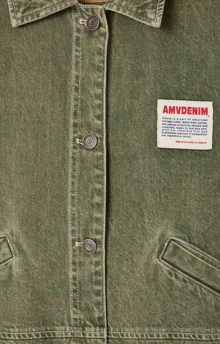Jaqueta jeans vintage americana Losvallen com botões, UZATOWN