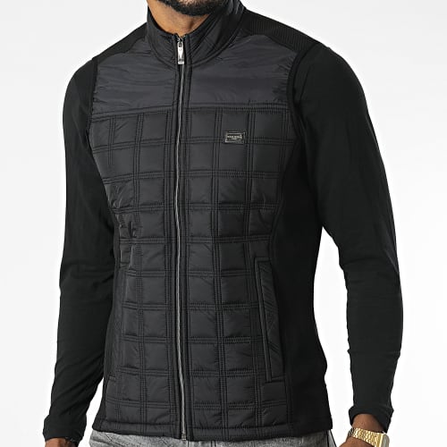 Veste Zippée Sans Manches BLC22K15 Noir