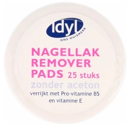 Idyl Nagellak Remover Pads 25 stuks