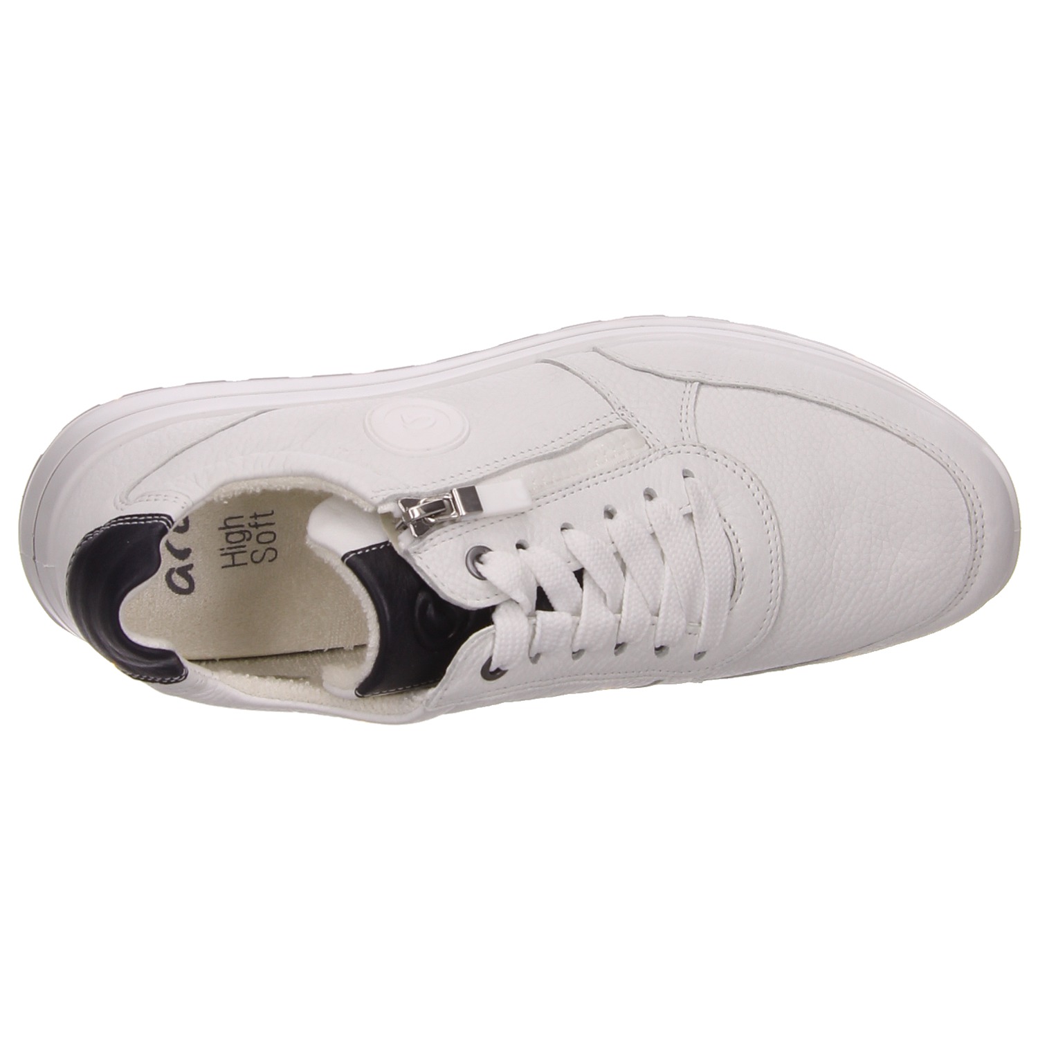 Ara Shoes Sneaker weiß weiss/weiss kombi