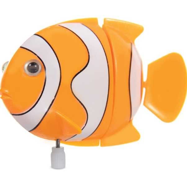 Poisson clown à remonter Mercredi et Patati