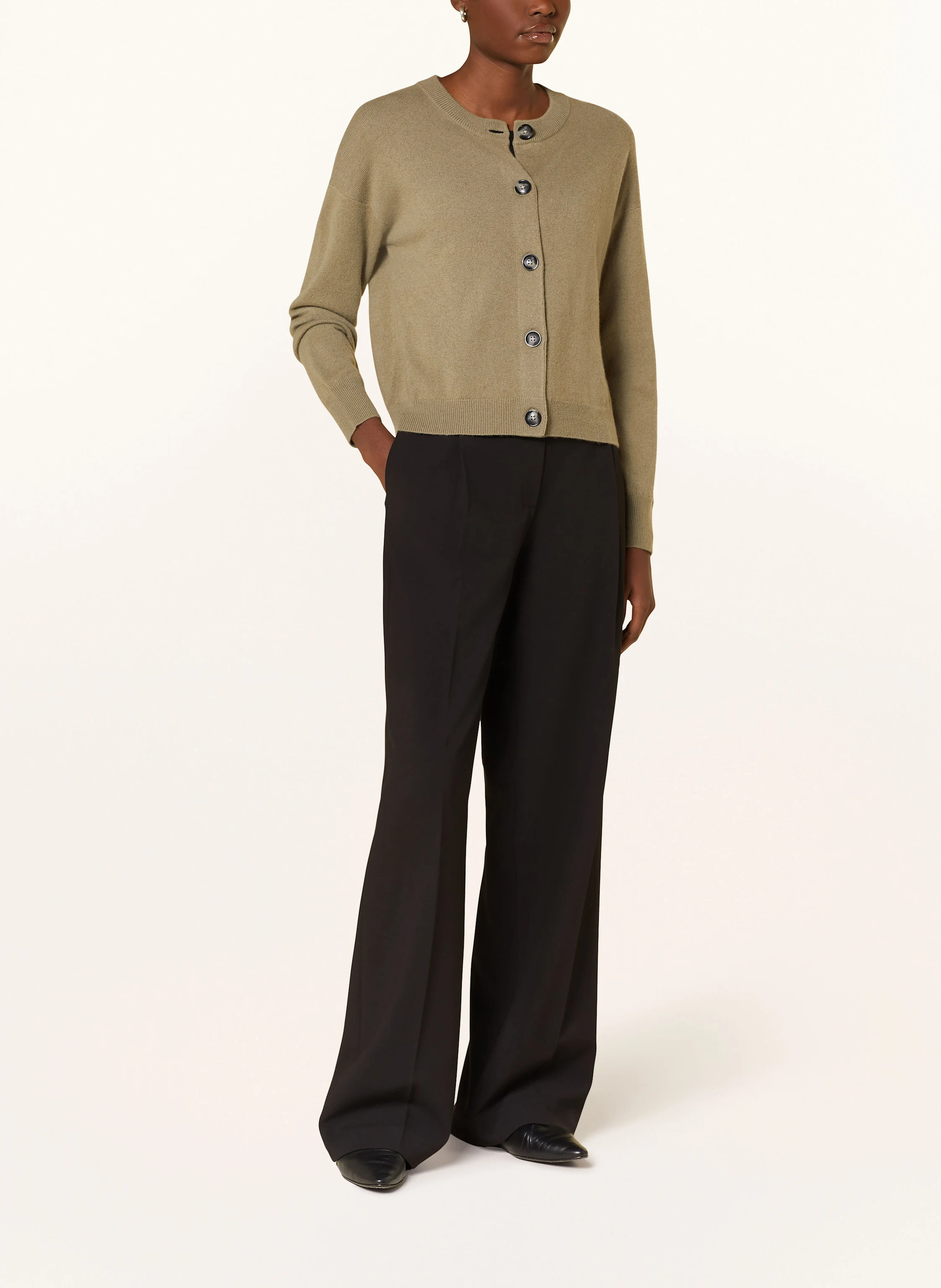 darling harbour Cashmere-Strickjacke