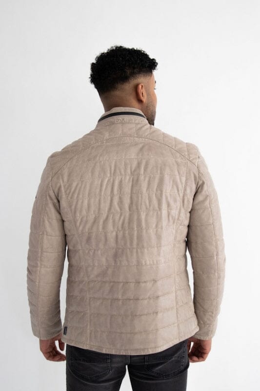 Donders leren heren jas 52290 stone