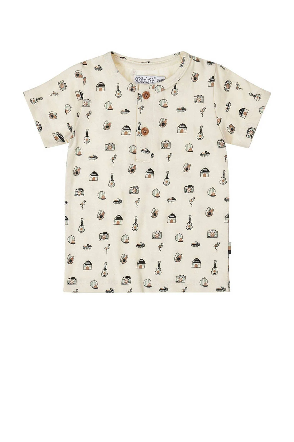 Dirkje t-shirt ecru