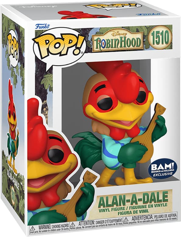 Funko POP Robin Hood actionfigur (Alan-a-Dale)