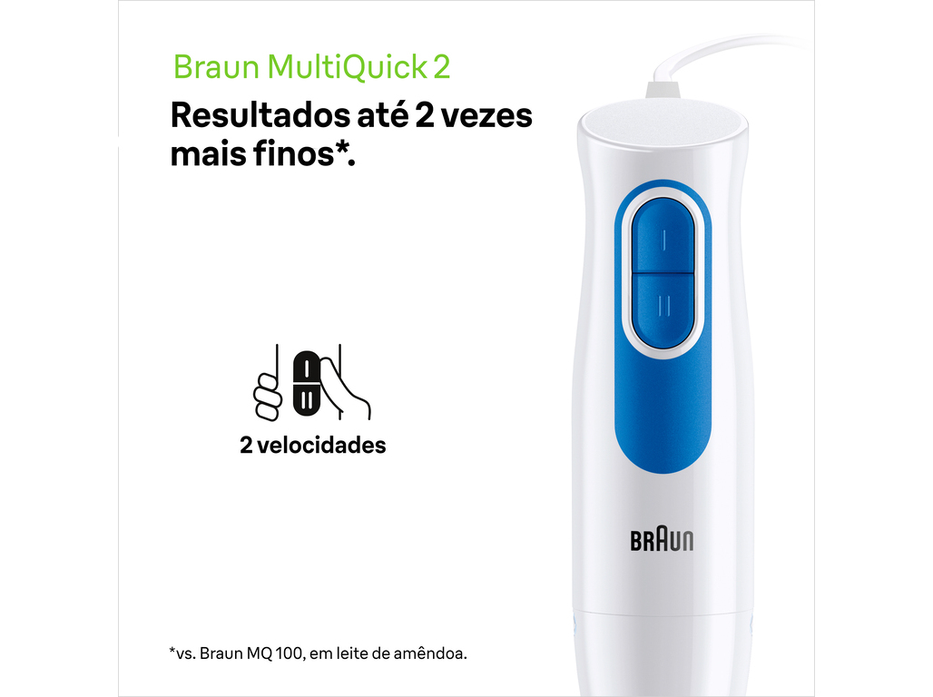 VARINHA MÁGICA BRAUN MULTIQUICK 2 MQ20.001MWH (600 W - BRANCO)