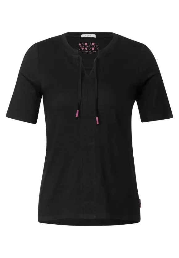 Flammgarn Tunikashirt - Black