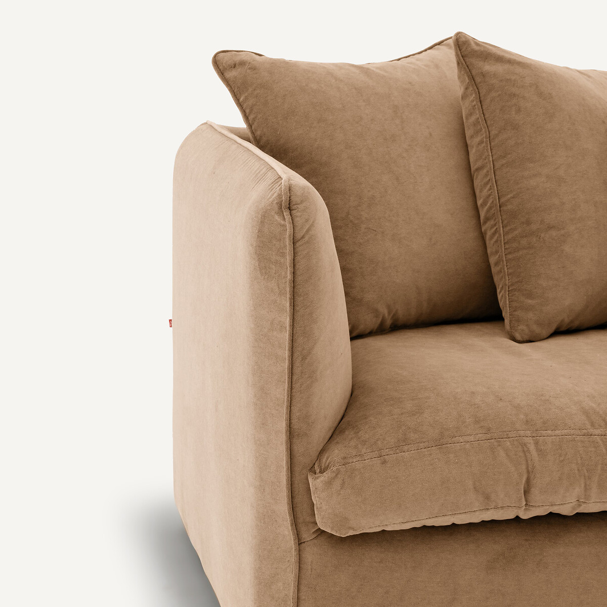 AM.PM<br>Banco em fluweel lavado com pedra, Neo Chiquito