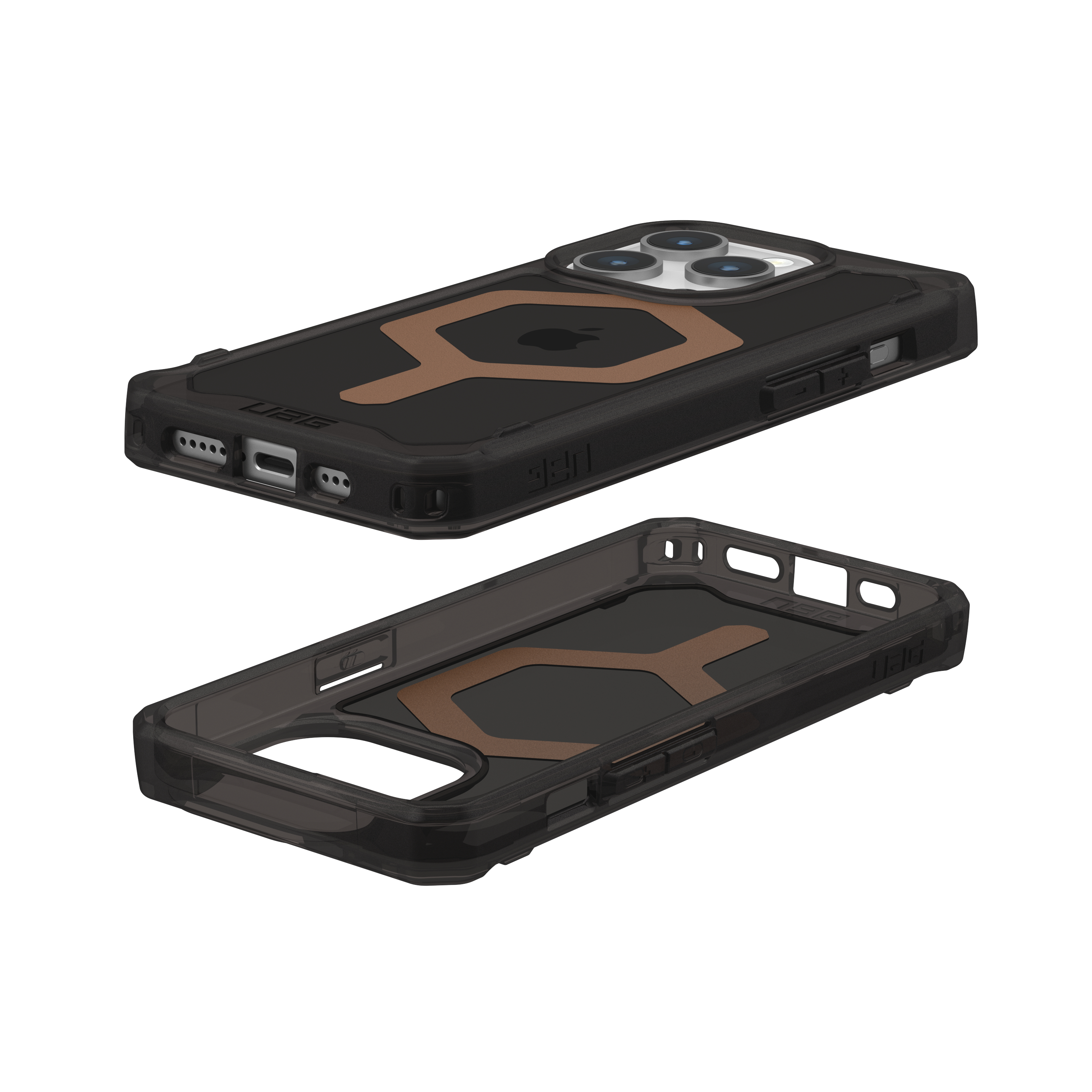 iPhone 15 Pro MagSafe Hybrid Schutzhülle Plyo (114286114085) - Schwarz