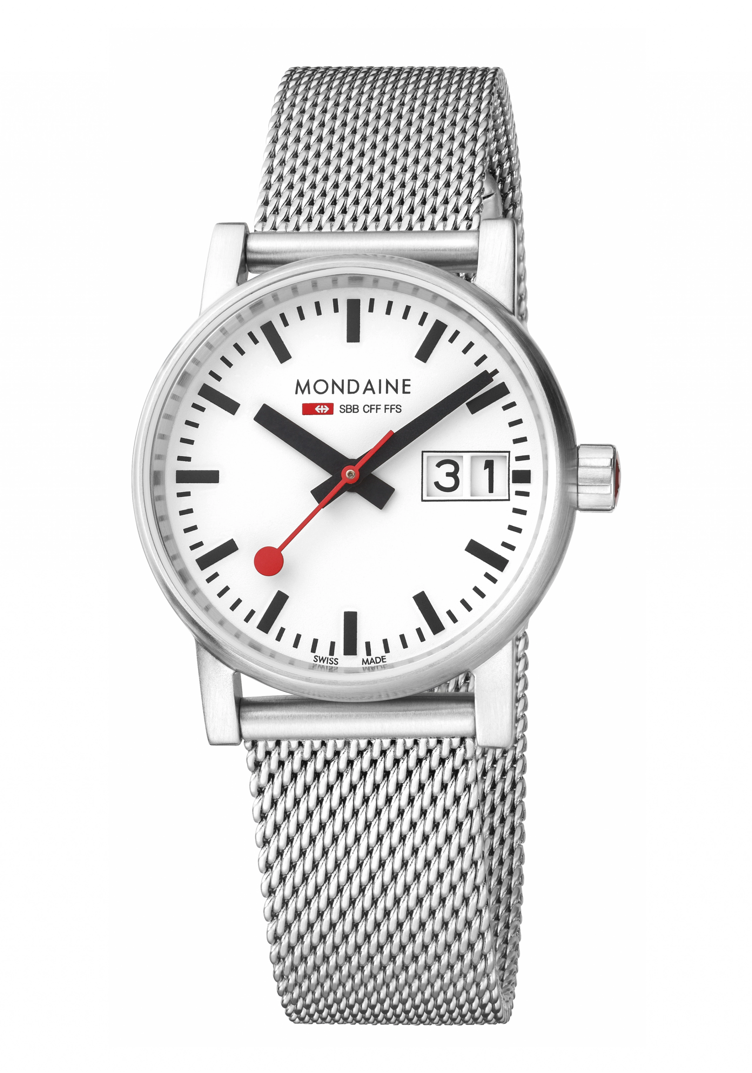 Mondaine SBB evo Damenuhr MSE.30210.SM