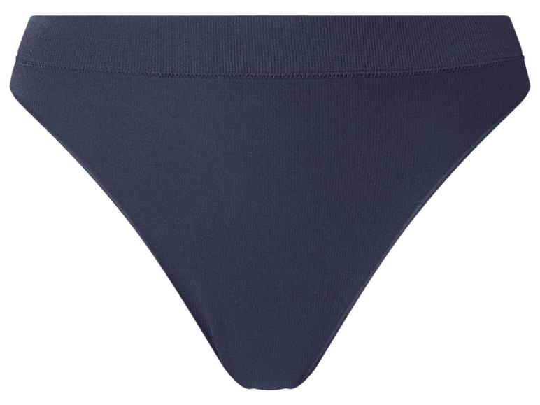 Set van 3 geribde dames strings