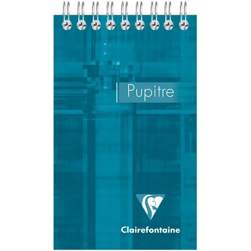 Bloc Pupitre reliure intégrale en-tête 8,5x14cm 160 pages détachables ligné - Assortis