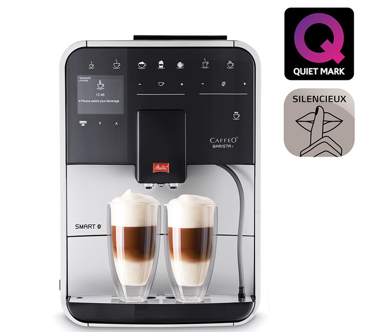 Melitta Barista T Smart Connectée Argent (sans réservoir lait) F831-101 Coloris:Argent