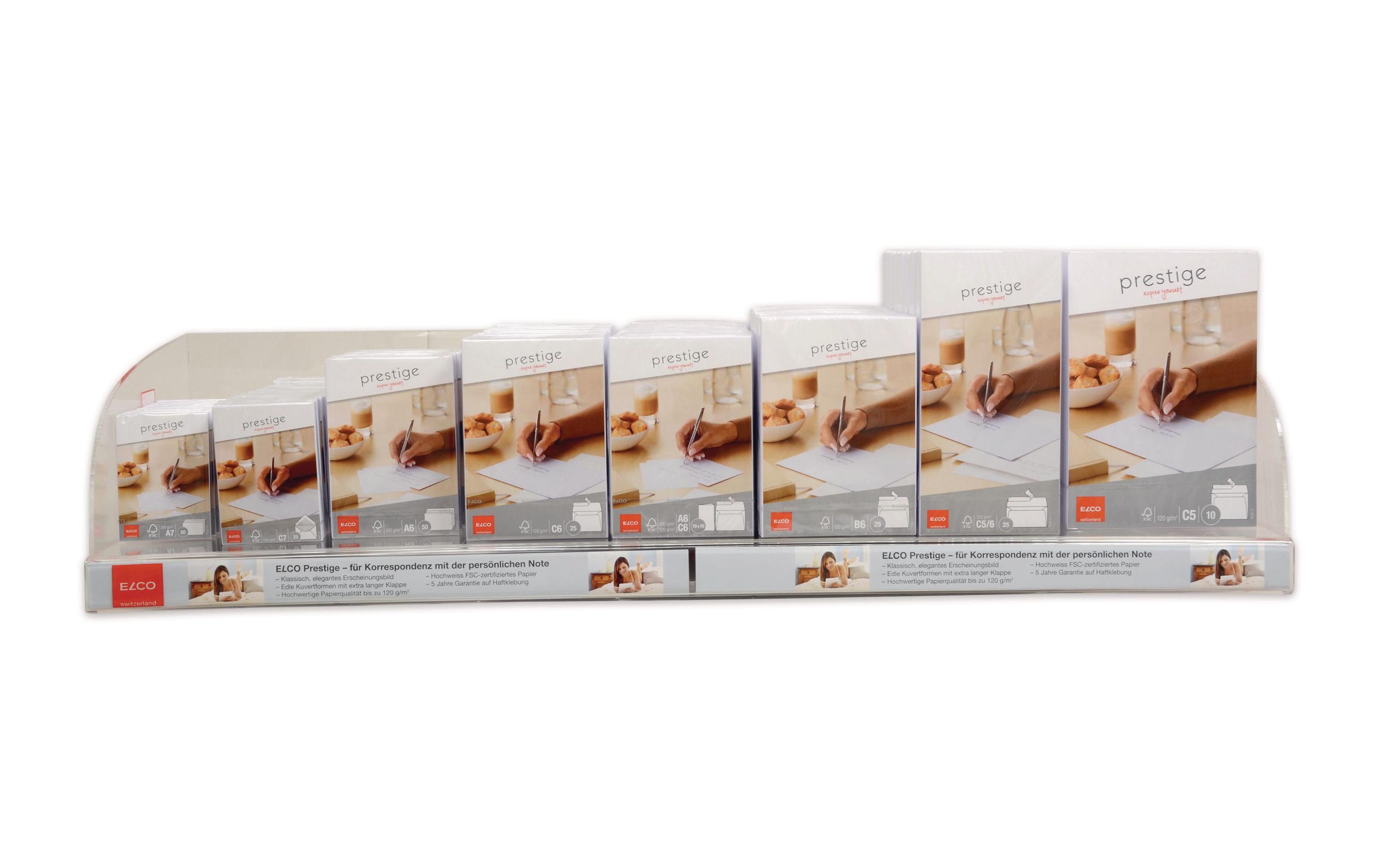 Couvert Prestige C5 Kein Fenster, 10 StückHochwertiger Briefumschlag