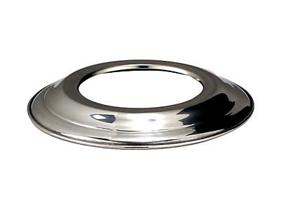 Rosace chromée pour conduit de fumée Poujoulat ø125 mm