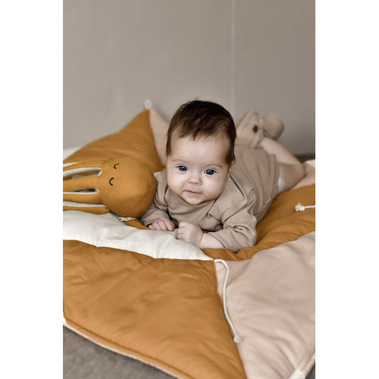 Fabelab Blanket - Play Fold Bird Dusty rose