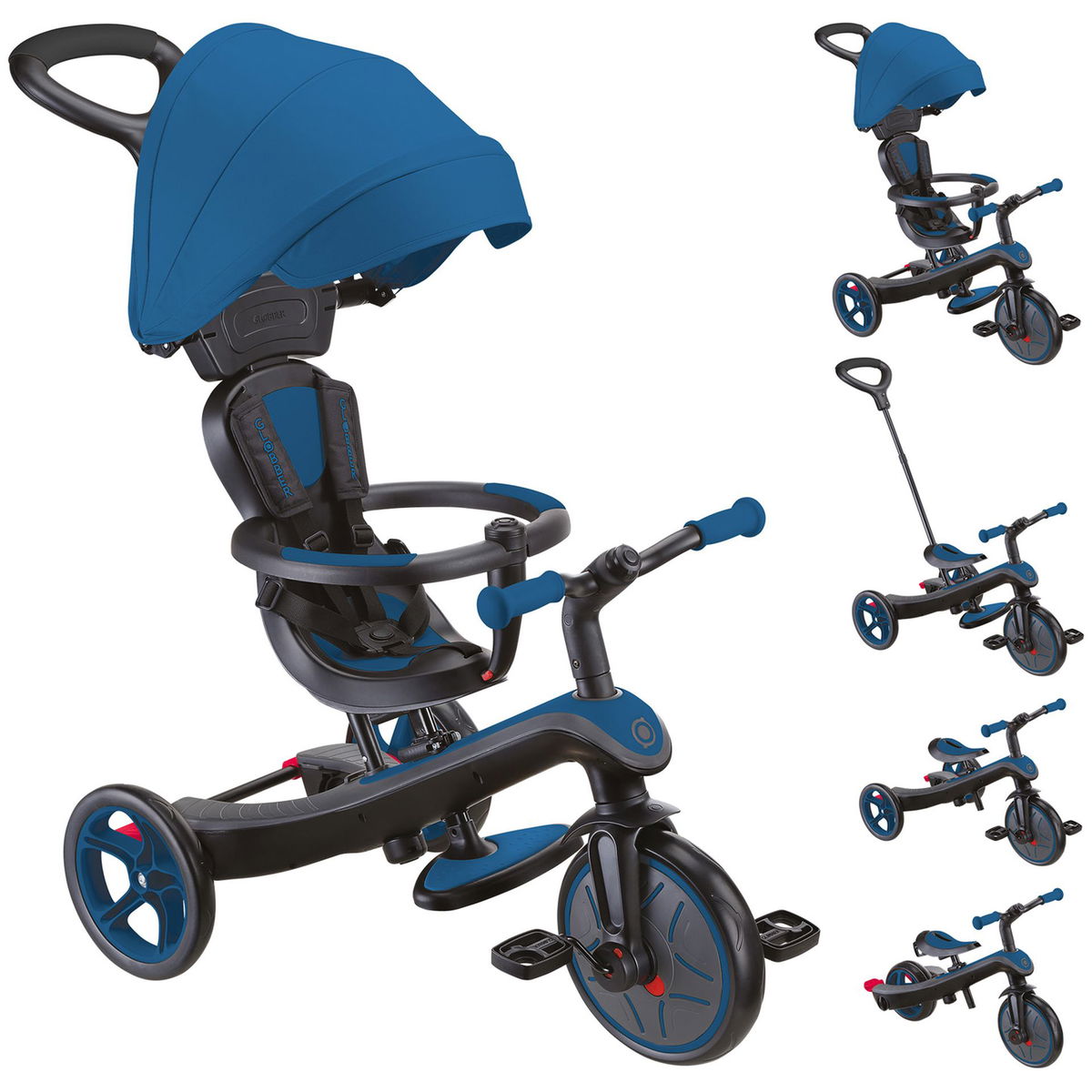 GlobberGlobber   Trike Explorer 4 in 1 royal blau